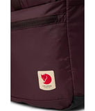 Fjällräven High Coast Foldsack 24 Backpack - Lightweight, Quick-Dry Fabric, Water-Resistant Design - Hiking, Travel, Blackberry