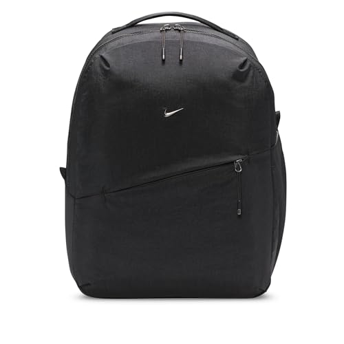 Nike Aura Backpack, Black/Black/Gunmetal, MISC