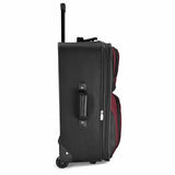 Travel Select Amsterdam Softside Expandable Luggage with Rolling Wheels, Red, 25-Inch Medium
