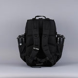 WOLFpak 45L Tactical Gym Backpack (Alpha Black) Durable 1000D Waterproof Oxford Material with MOLLE Webbing, Laptop Pocket & Dual Cup Holders, Durable Fitness/Travel/Military Daypack