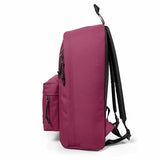 EASTPAK Out Of Office – 31L Backpack with Dual Compartments, 14-inch Laptop Tablet Sleeve, Utility Pocket, Bottle Holder, Wine Burgundy