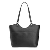 S-ZONE Leather Tote Bag for Women Work Travel Shoulder Bags Designer Purses with Zipper