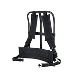 FOX OUTDOOR PRODUCTS LC-1 A.L.I.C.E. Field Pack Frame | External Load Carrier with Shoulder Straps, Kidney Pad, Waist Belt, Black (54-025)