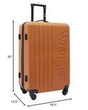 Wrangler Quest Luggage Set, Maple Autumn, 3 Piece Set (30"/26"/22")