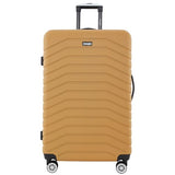 Wrangler Tahoe 3 Piece Spinner Luggage Set, Amber Gold