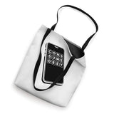 Consume Obey Dystopian Phone Doom Scrolling Digital Cult Tote Bag