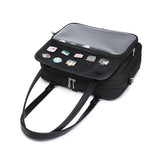 Oxford Ita Bag Crossbody Shoulder Bag Satchel Messenger Backpack Multi-Purpose Pins Display