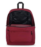 JanSport Superbreak Backpack - Durable, Lightweight Premium Backpack, Russet Red