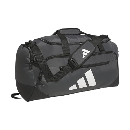 adidas Defender 5 Duffel Bag for Sports, Gym and Travel, Team Dark Grey, OSFA