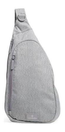 Vera Bradley Essential Sling Backpack Medium Heather Gray