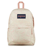 JanSport SuperBreak Plus Backpack with Padded 15-inch Laptop Sleeve and Integrated Bottle Pocket - Spacious and Durable Daypack for Work and Travel - Rows Of Bows