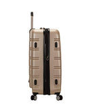 Rockland Melbourne Hardside Expandable Spinner Wheel Luggage, Champagne, 2 Piece (20"/28")