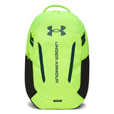 Under Armour Unisex Hustle 6.0 Backpack, (389) Hyper Green/Black/Arden Green, One Size Fits Most