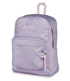 JanSport Superbreak Plus Charmed, Bag Charm Pastel Lilac/Lt Blue