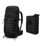 Mardingtop 50L Hiking Backpacking Backpack with Tactical Utility Pouch Folding Bag