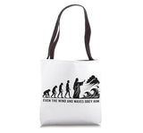 Even The Wind And Waves Obey Him Scripture Tote Bag