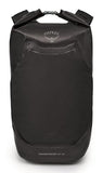 Osprey Transporter 30L Roll Top Waterproof Laptop Backpack, Black