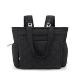G4Free 3 in 1 Diaper Bag with Insulated Pockets Baby Backpack for Women Men Toddler Diaper Tote with Stroller Buckle Travel Work-Black