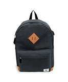 Everest Unisex-Adult's Vintage Laptop Backpack, Navy, One Size