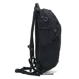 Gregory Nano 18L Unisex Day Hiking/Commuter/Active Travel Backpack, Breathable Backpanel, Hydration Port, One Size Fits All, Obsidian Black