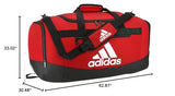 adidas Unisex Defender 4.0 Gym Duffel Bag for Men and Women