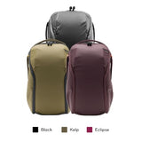 Peak Design Everyday Backpack Zip 20L, Eclipse, 270-Degree Zip, Dual Side Pockets, FlexFold Dividers, Fits 15" Laptop, For Camera Carry, Daily Commutes or Travel, Versatile Backpack for Men and Women