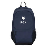 Fox Racing 180 Backpack, Lightweight Everyday School & Travel Bag with 15" Laptop Sleeve, Water Bottle Pocket & Padded Straps, Midnight Blue