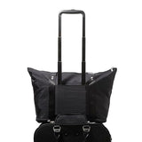 Baggallini Women's Carryall Expandable Packable Tote, Midnight Blossom