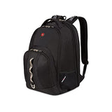 SwissGear 1271 ScanSmart Laptop Backpack, Fits Most 16 Inch Laptops and Tablets, TSA Friendly Backpack, Ideal for Work, Travel, School, College, and Commuting - Black