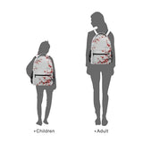 ALAZA Japanese Cherry Blossom Sakura Large Backpack for Girls Kids School Women Personalized Laptop iPad Tablet Travel School Bag with Multiple Pockets for Men Women College