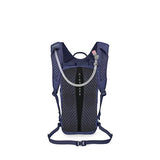 Osprey Berm 8L Biking Backpack with Hydraulics Reservoir - Lightweight Hydration Backpack for Men and Women, Botswana Purple/Dust Print