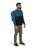 Osprey Daylite Expandable 26+6 Travel Pack, Tumbleweed Yellow/Tunnel Vision