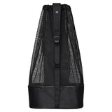 Nike Club Team Swoosh Soccer Ball Bag - Black/Black/White, 86 x 47 x 47 cm, 164 l