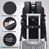 35L Travel Backpack,Flight Approved Carry On Backpack for International Travel Bag, Water Resistant Durable 17 - inch Laptop Backpacks,Large Daypack Business Weekender Luggage Backpack for Men Women