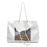 3dRose Buildings of Atlantic City, Vintage Weekender Bag