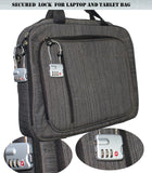 4 Pack TSA Approved Luggage Lock for Suitcases, Backpack, and Baggage with Zinc Alloy Body