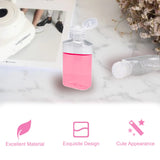 40 Pack 2 Oz Plastic Refillable Bottles with Flip Cap, Travel Size Bottles, Reusable Containers for Business Trip, Outdoor Camping