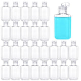 40 Pack 2 Oz Plastic Refillable Bottles with Flip Cap, Travel Size Bottles, Reusable Containers for Business Trip, Outdoor Camping | Backpacks4Less