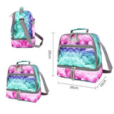 Tilami Lunch Bags Insulated Adjustable Strap Zipper, Water-Resistant Cooler Bags, Bento Bags for Kids Toddlers