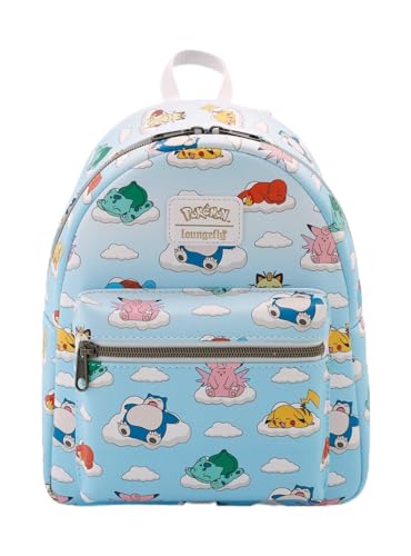 Loungefly Pokemon Sleeping Characters Mini Backpack LIGHT BLUE NONE