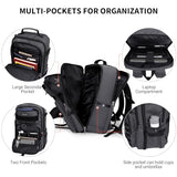WITZMAN Carry On Travel Backpack for Men Large Convertible 45L Nylon Backpack 3 in 1 Bag and mens travel bag toiletry Large Hanging Multi-organization Bathroom Bag
