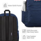 JanSport SuperBreak Plus Backpack with Padded 15-inch Laptop Sleeve and Integrated Bottle Pocket - Spacious and Durable Daypack for Work and Travel - Rows Of Bows