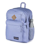 JanSport Main Campus FX Backpack - Travel or Work Bag w 15-Inch Laptop Pack with Leather Trim, Lavender Ash