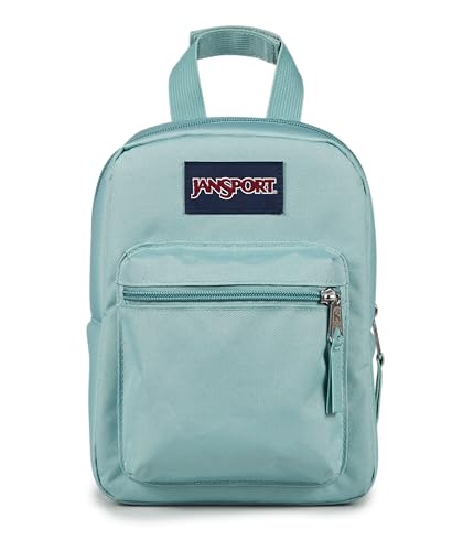 JanSport Big Break Insulated Lunch Bag - Small Soft-Sided Cooler Ideal for Class, Work, or Meal Prep, Faded Sage