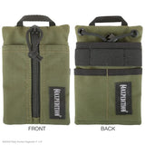 MAXPEDITION Platy Pocket Organizer, Durable EDC Tool Pouch for Men, Neck Wallet with Paracord Lanyard, Holds Flashlight, Multitool, Pen, Notebook (OD Green, 4" x 6")