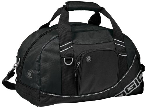 OGIO Half Dome Duffel Bag, Black, 11 x 18 x 9 Inch