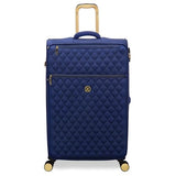 It Luggage Glimmering 32" Softside Checked 8 Wheel Expandable Spinner, Ocean Cavern