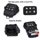 Ita Backpack Pin Display Kawaii Daypack For Women Pin Collectors