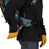 Osprey Soelden 32L Ski and Snowboard Backpack - Avalanche Gear Carry - Lightweight Backcountry Backpack for Men - Ski & Snowboard Carry - Made with 100% Recycled Nylon, Cascade Blue