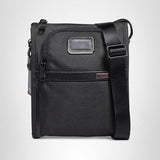 TUMI - Alpha Medium Crossbody - Men's and Women's Everyday Crossbody Bag - Adjustable Shoulder Strap - For Business & Travel - Black